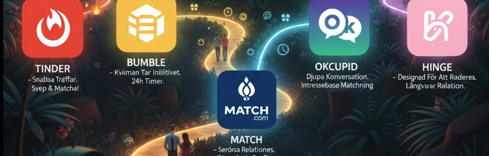Hitta rätt dejtingapp för dig